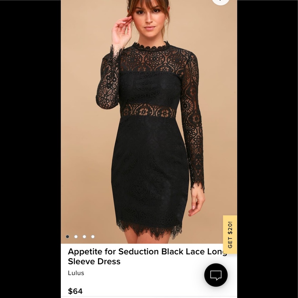 LULU’s Black Dress